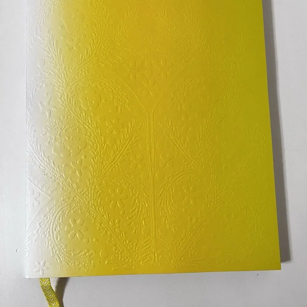 Christian Lacroix Premium Quality B5 Stylish Yellow Ombre Paseo Notebook 7 x 10